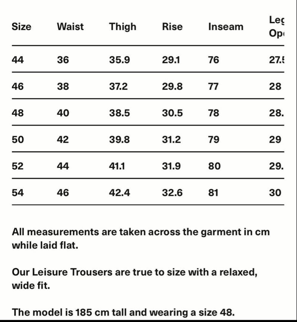 パンツ Our legacy LEISURE TROUSER Tarmac Twill