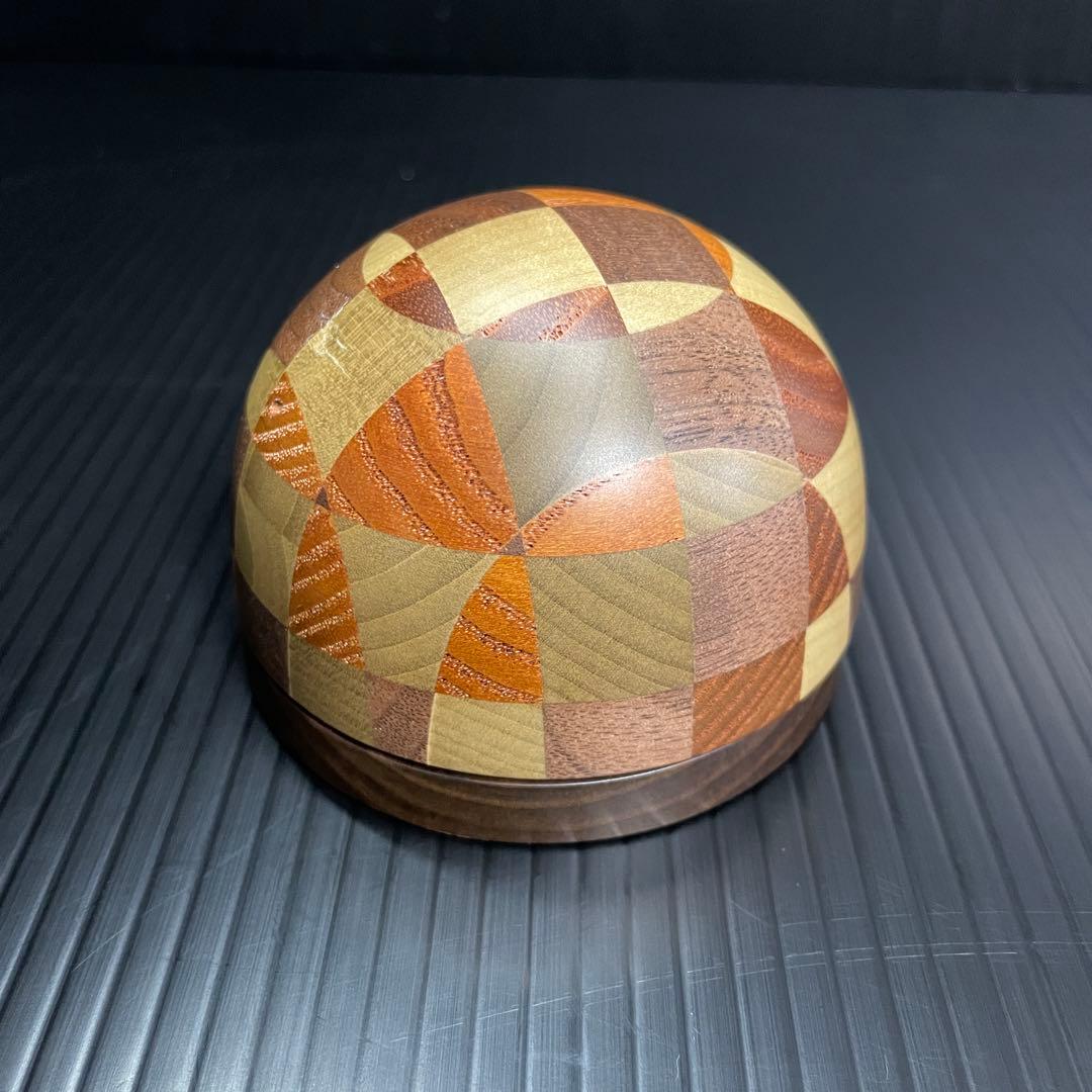 超希少 REUGE リュージュ ドーム型 木製 オルゴール インテリア 綺麗