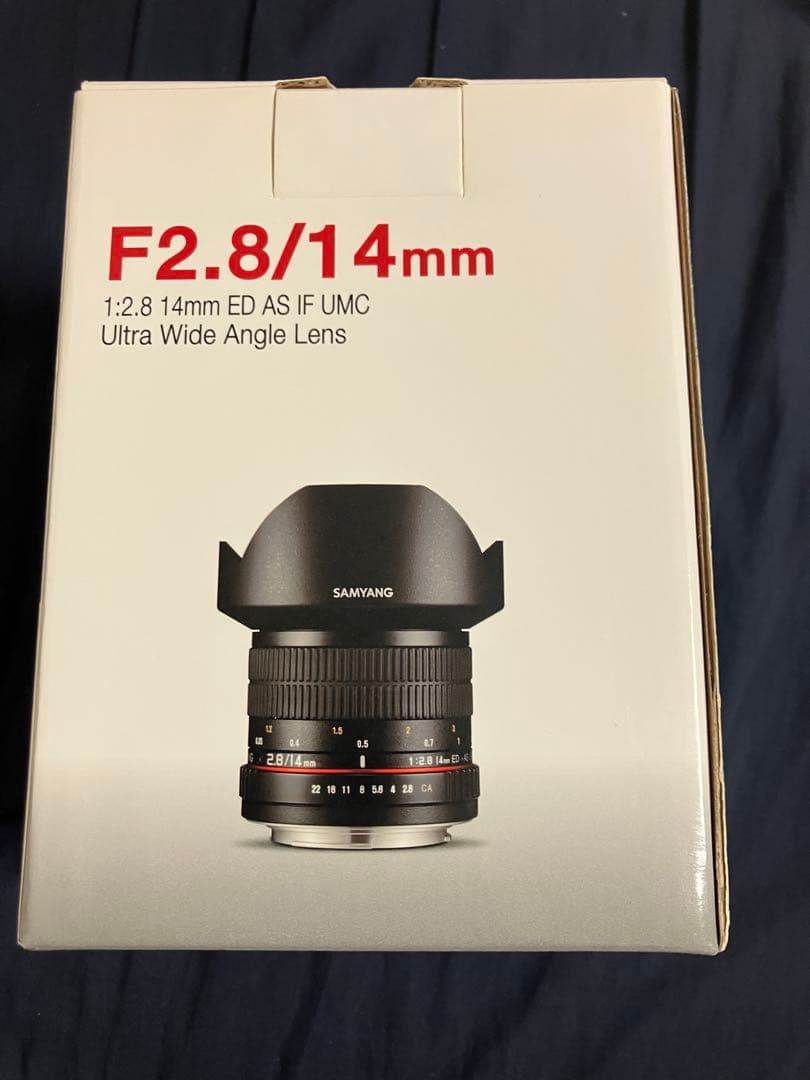 SAMYANG F2.8 14mm 超広角レンズ