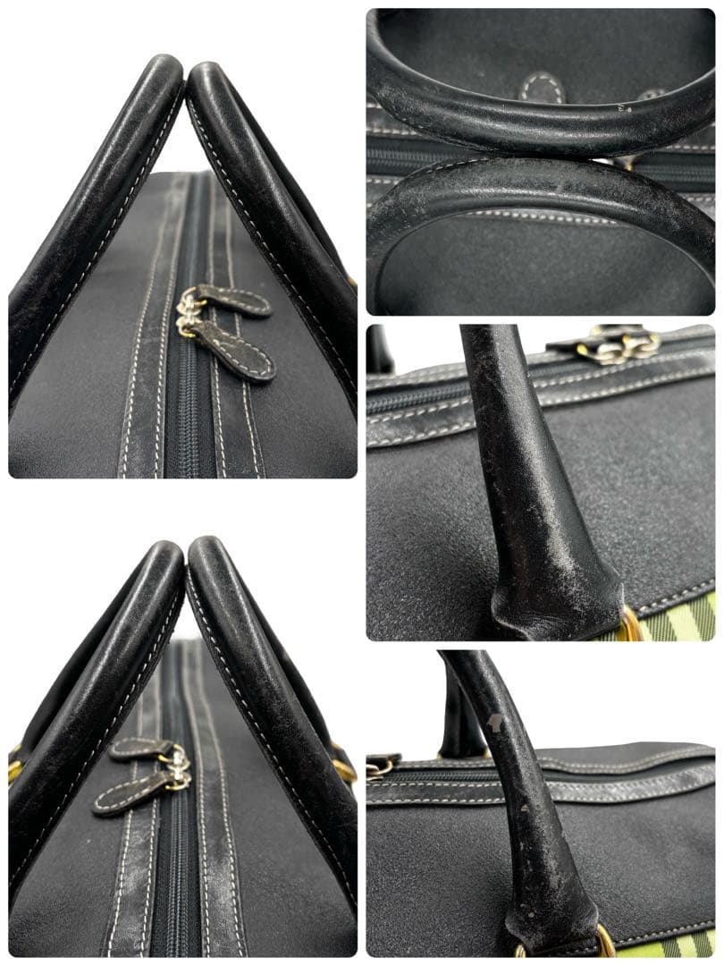 【ヴィンテージ】バーバリーゴルフ　2way ボストンバッグ　ショルダー　PVC