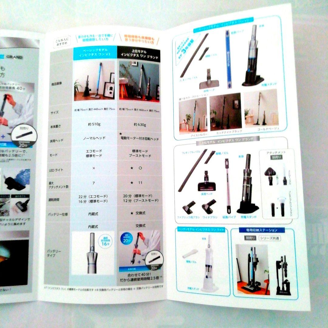 [未使用品]　インビクタスワングランド　 スティッククリーナー　(フルセット)