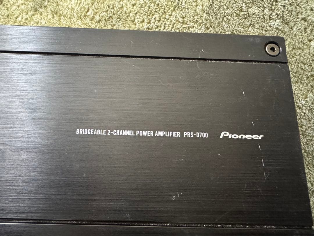 Pioneer PRS-D700 2チャンネルアンプ
