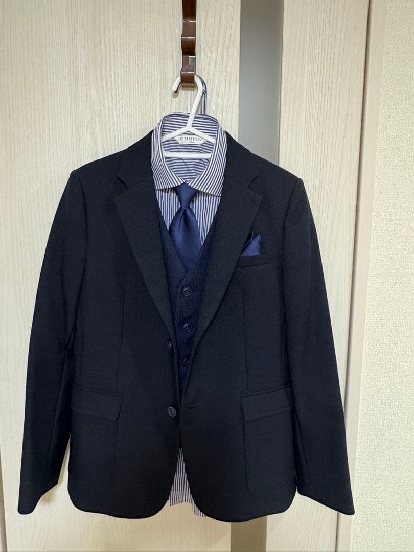 chopin スーツ4点セット　卒業式
