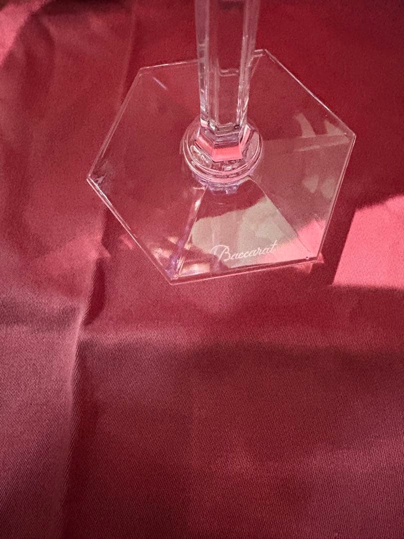 バカラグラス　アルクール　イブ　ブルーボタン 一本