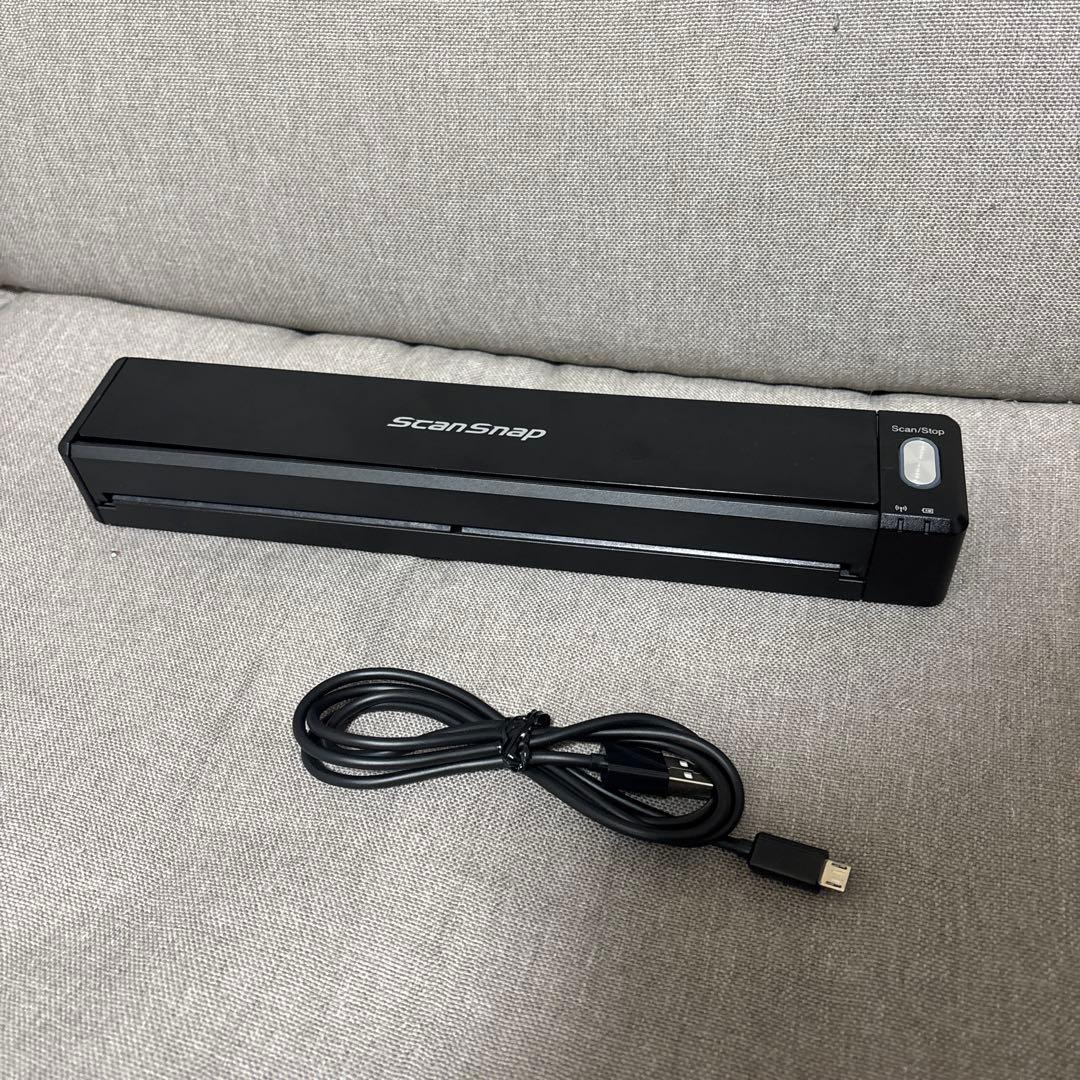 富士通 スキャナー ScanSnap iX100 黒色 FI-IX100A