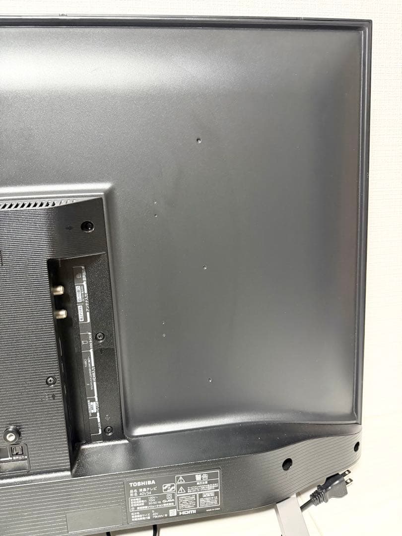 2024年製TOSHIBA 東芝 スマートテレビ 40V34 40型