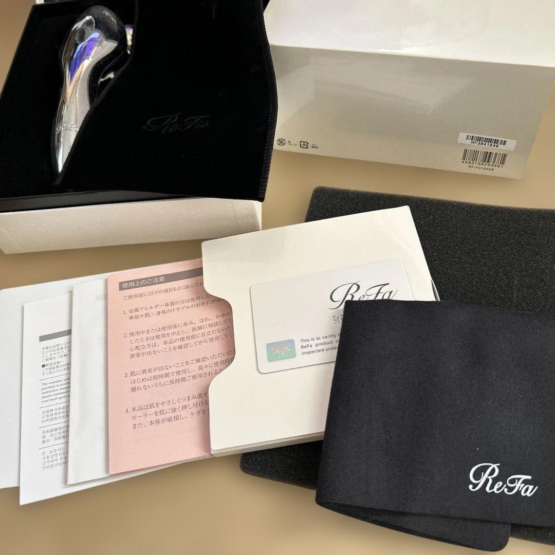 1度使用　本物 ReFa 4 リファ 4カラット　リファ ￼フェイスローラー