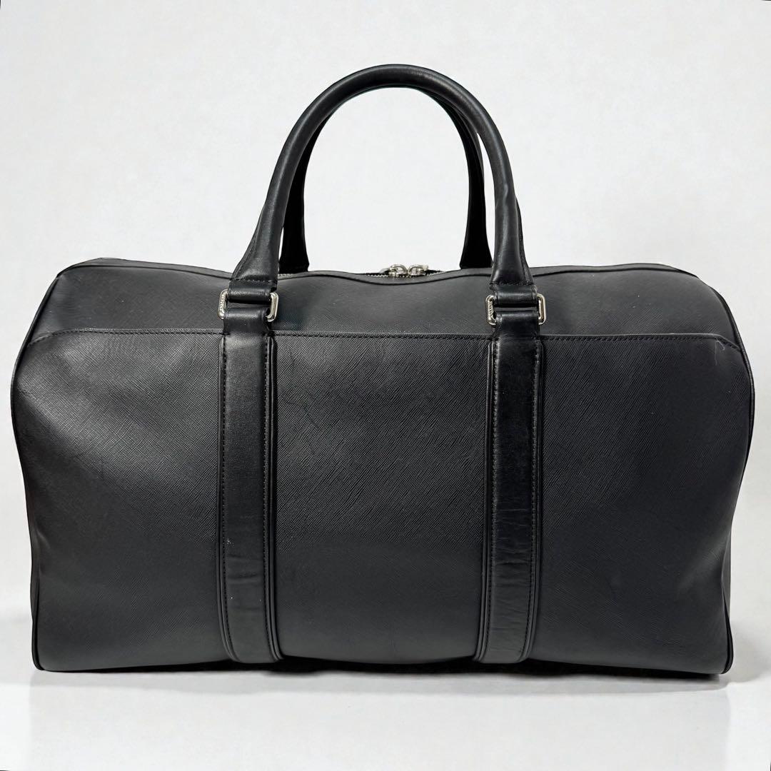 COACH レキシントン 2WAY レザー ボストンバッグ 黒 ブラック コーチ