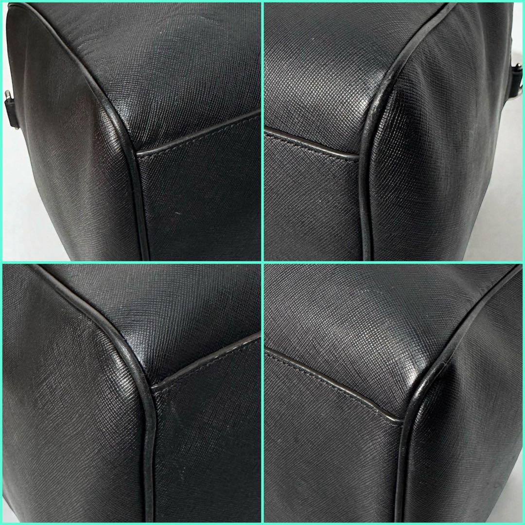 COACH レキシントン 2WAY レザー ボストンバッグ 黒 ブラック コーチ