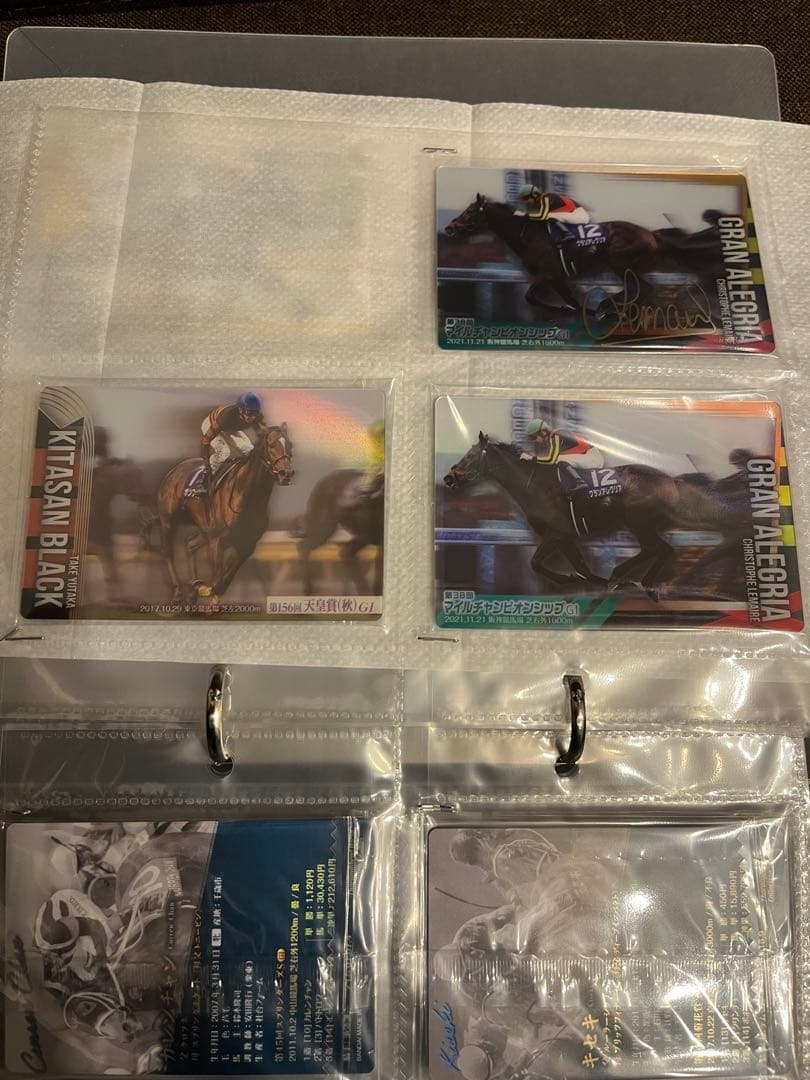 サラブレッドホースコレクション ノーマルカードコンプ。 サイン16/30枚コンプ