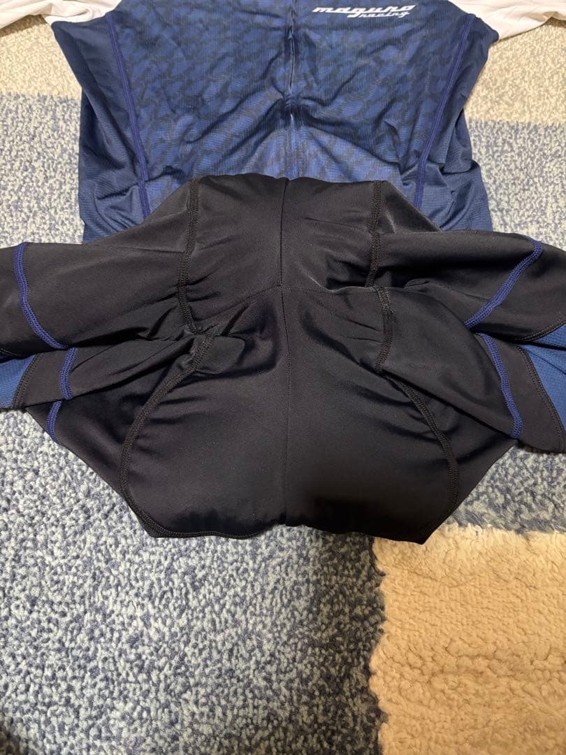 SUNVOLT サイクルジャージ ネイビー/ホワイト