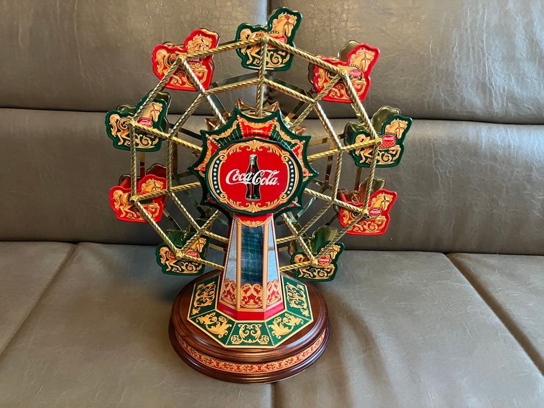 1999年　Coca-Cola franklinmint 回転観覧車　オルゴール