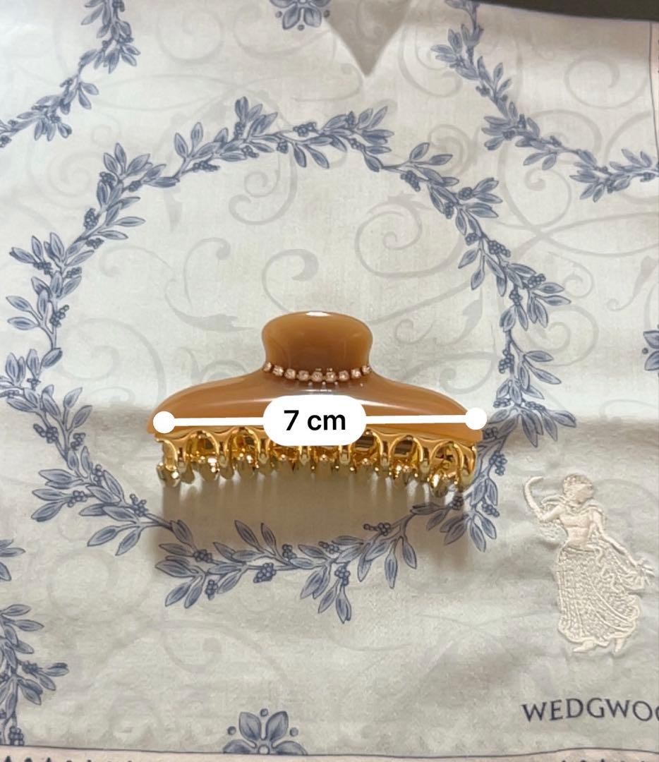 acca ヘアクリップ ベージュ