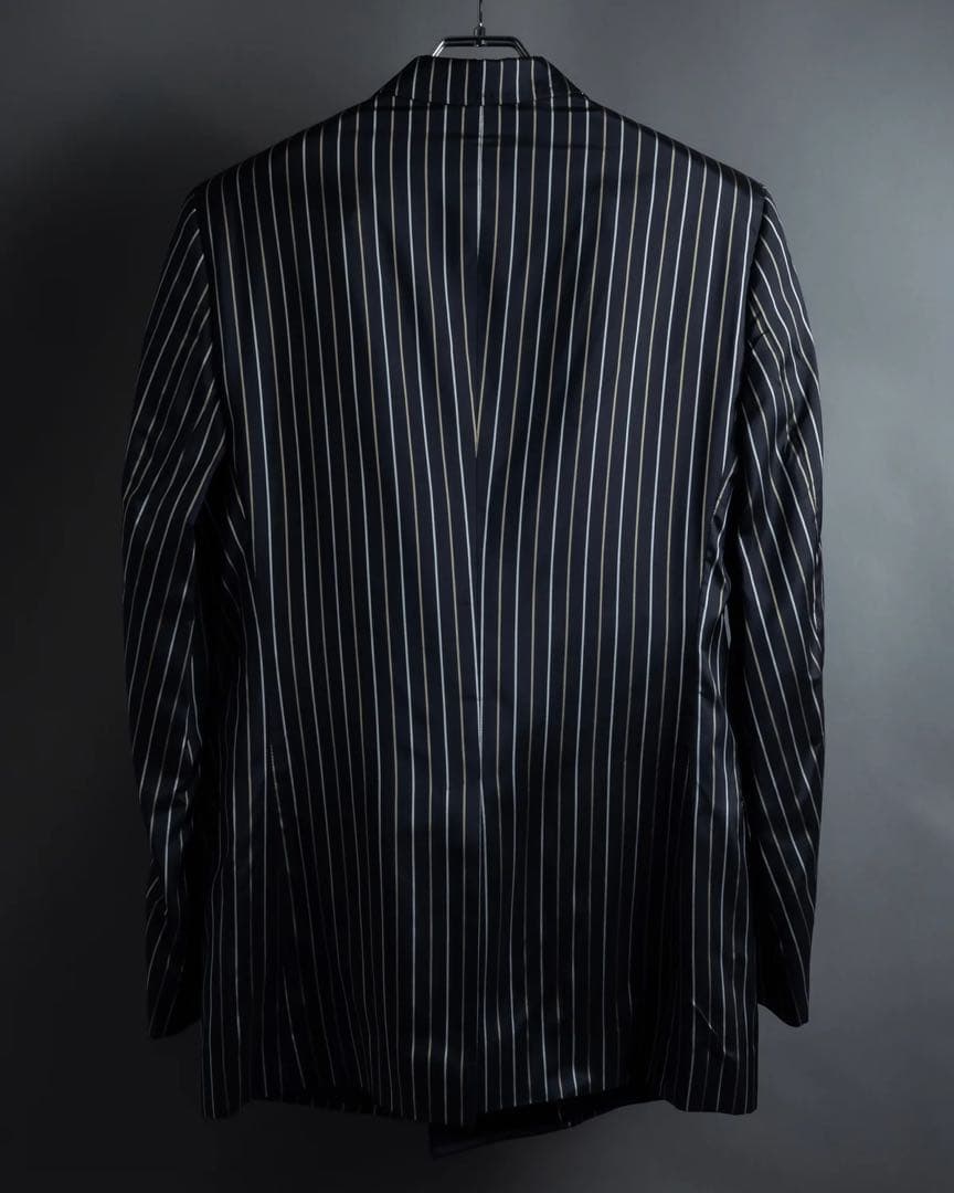 DOLCE&GABBANA ダブルブレスト ストライプジャケット