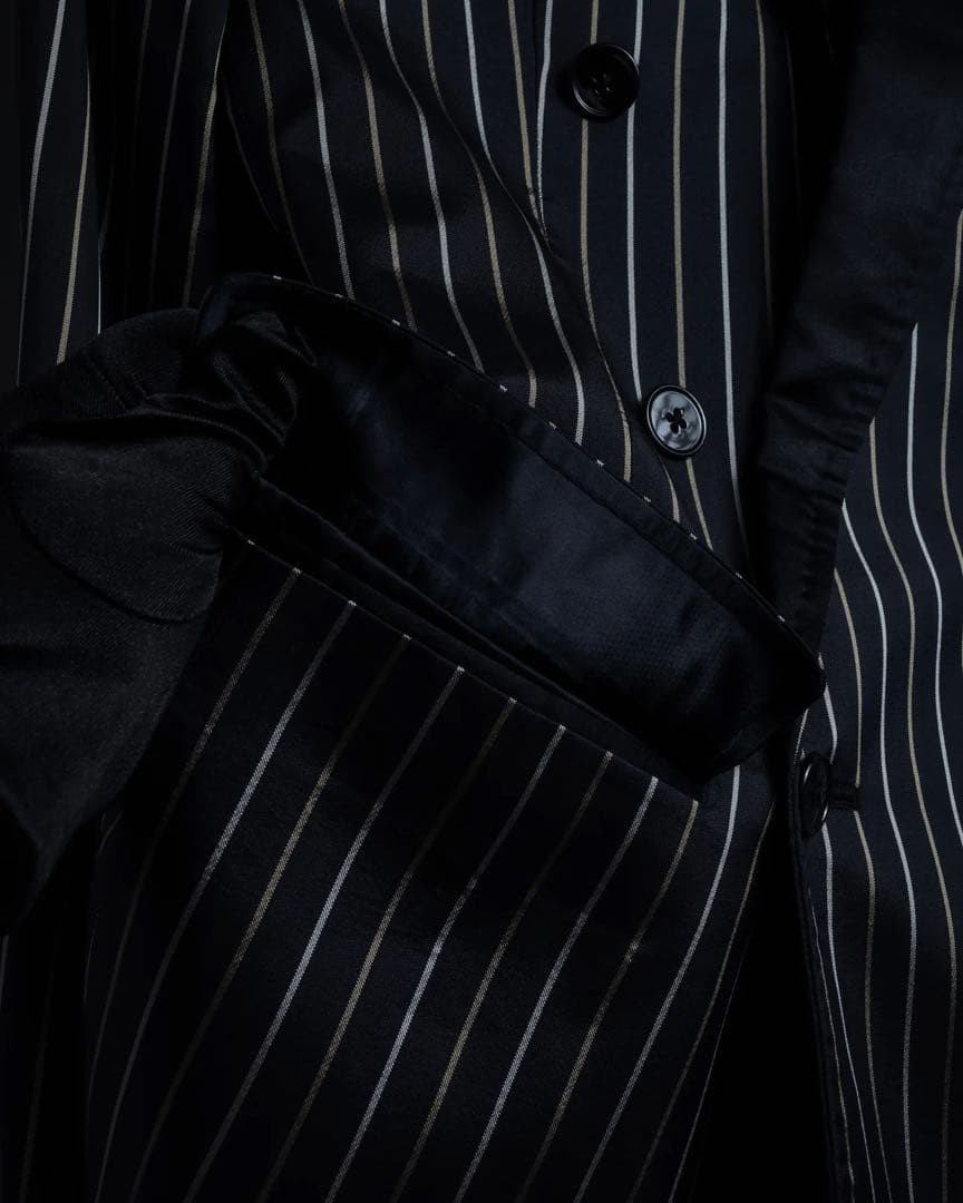 DOLCE&GABBANA ダブルブレスト ストライプジャケット