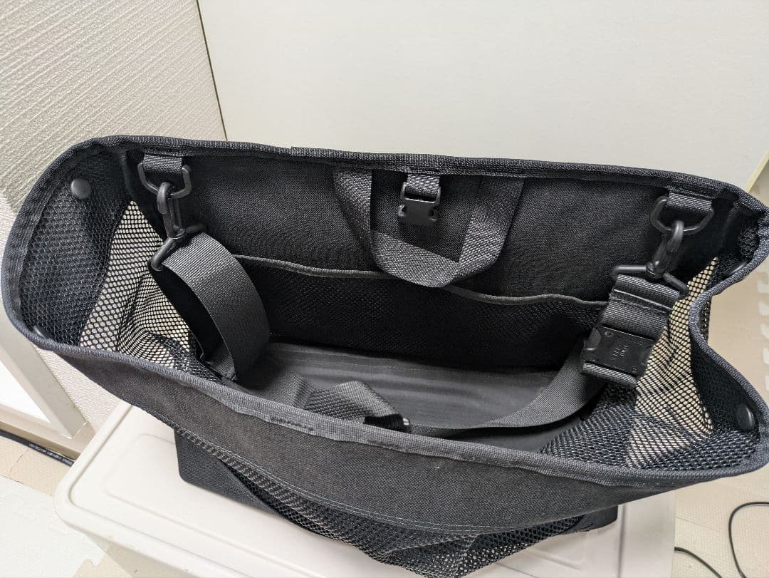 アクセサリー BLUE LUG brompton basket bag (black)