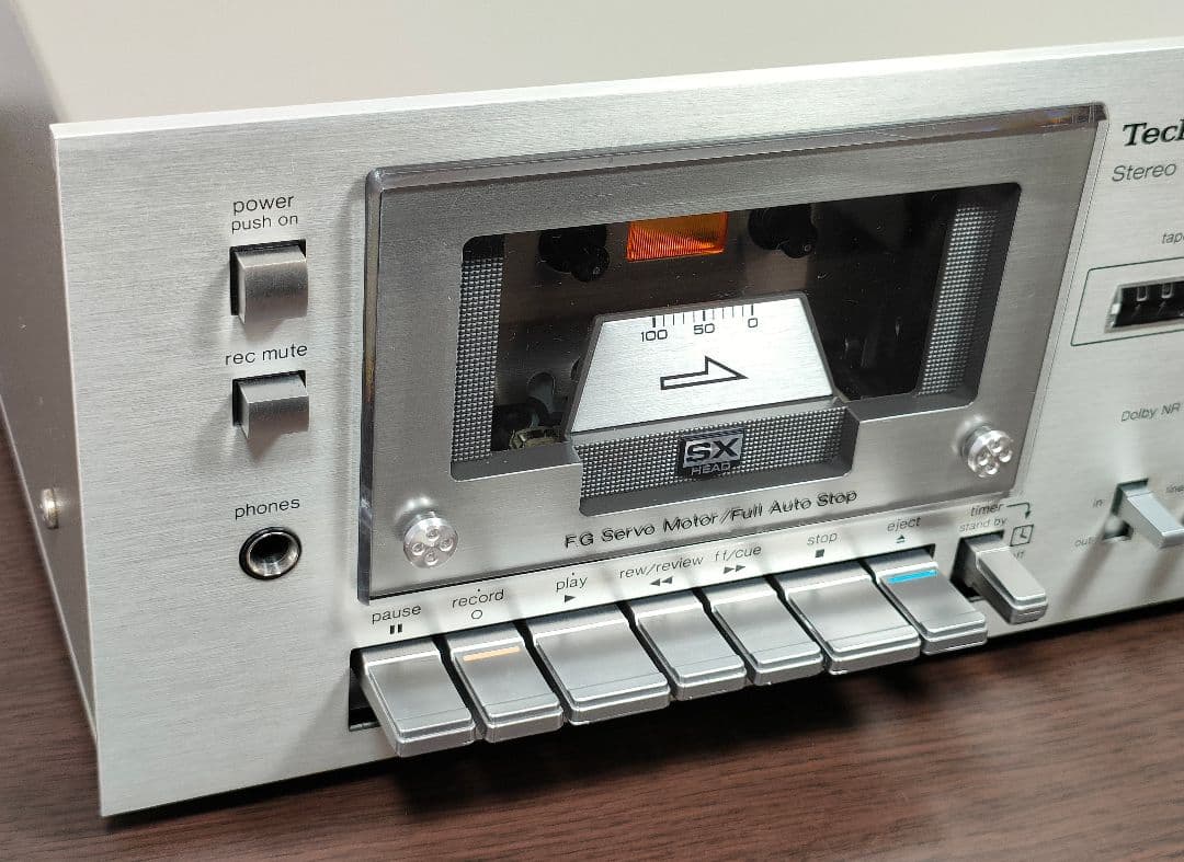 テクニクス Technics RS-M33Gカセットデッキ【録音再生良好】