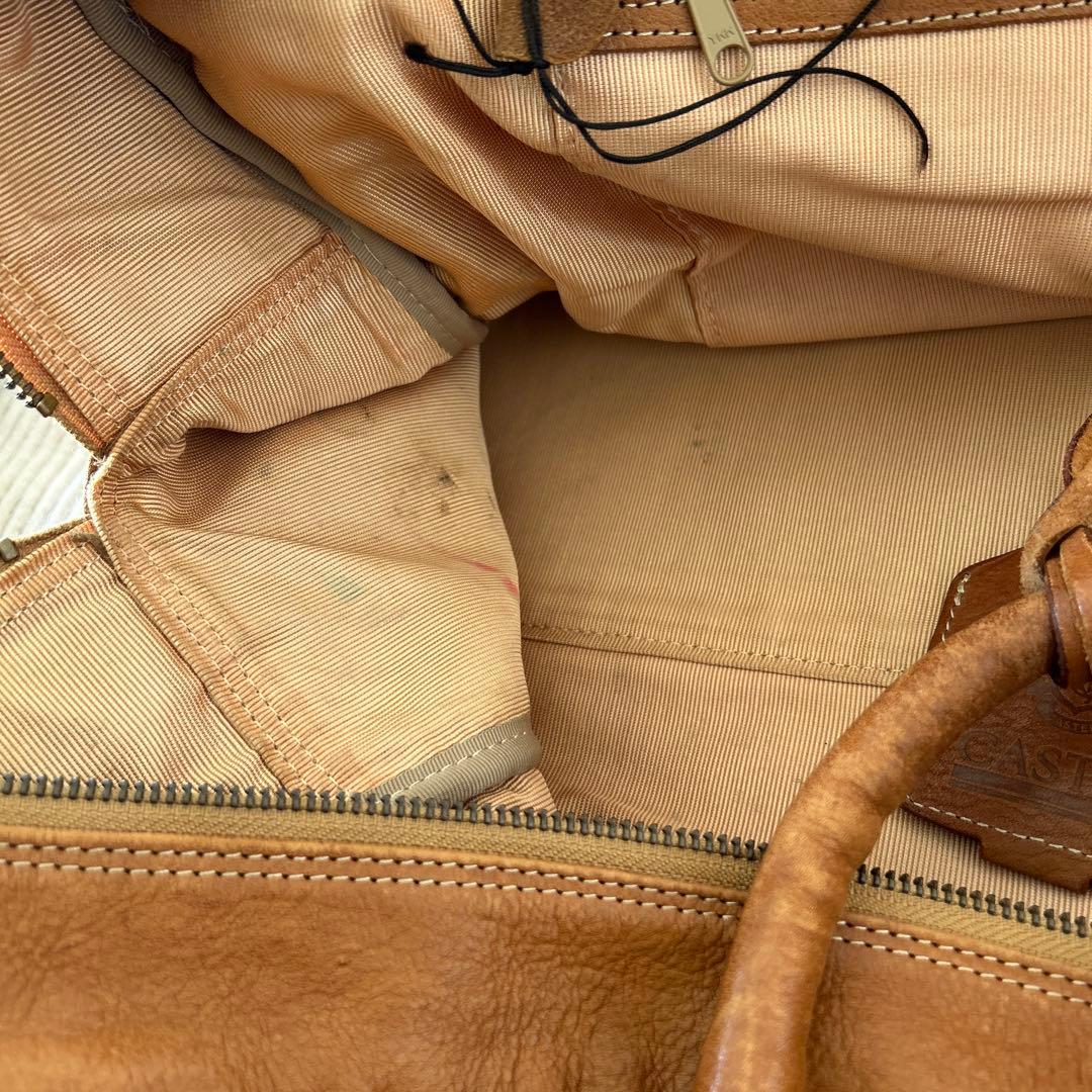 PORTER ボストンバッグ 本革　キャメル