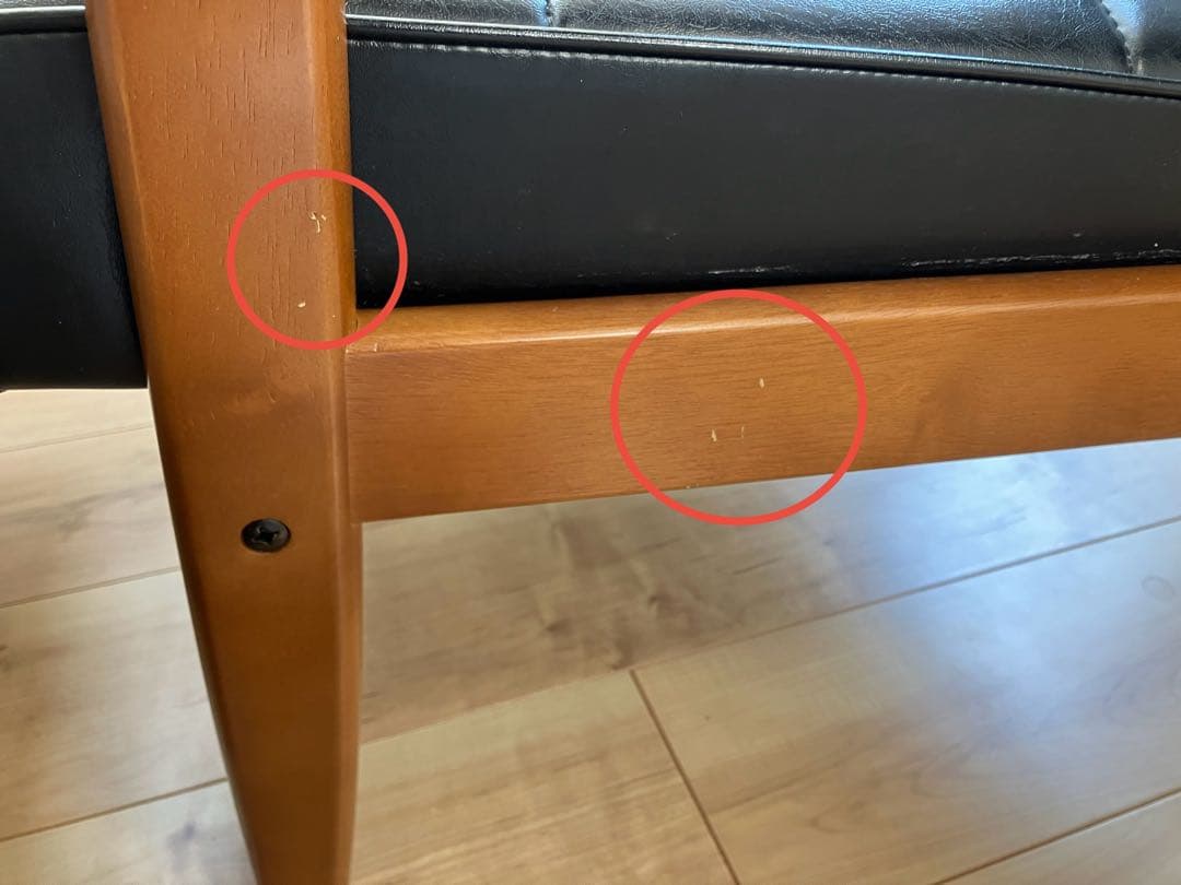 カリモク60 　Kチェア　ブラック　1人掛けソファ　ミッドセンチュリー