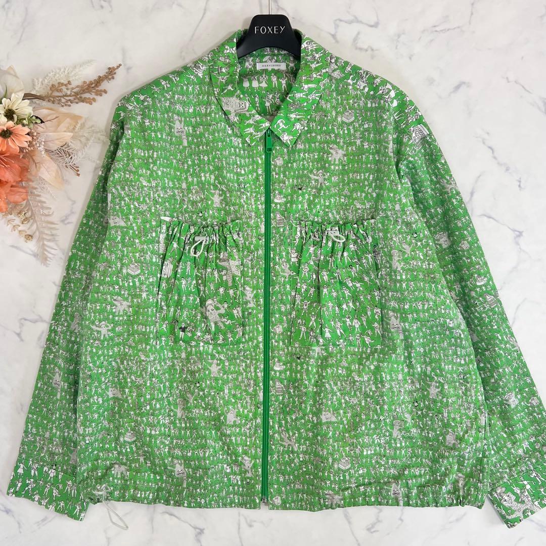 HERALBONY ヘラルボニー 集いの習慣 ブルゾン ジャケット