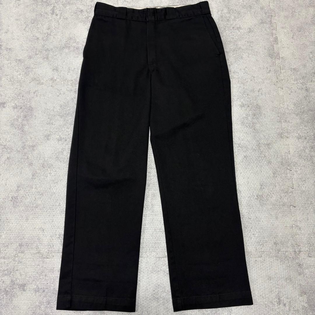 希少❗️早い者勝ち‼️90'sディッキーズ 874 USA製 黒 TALONジッパー