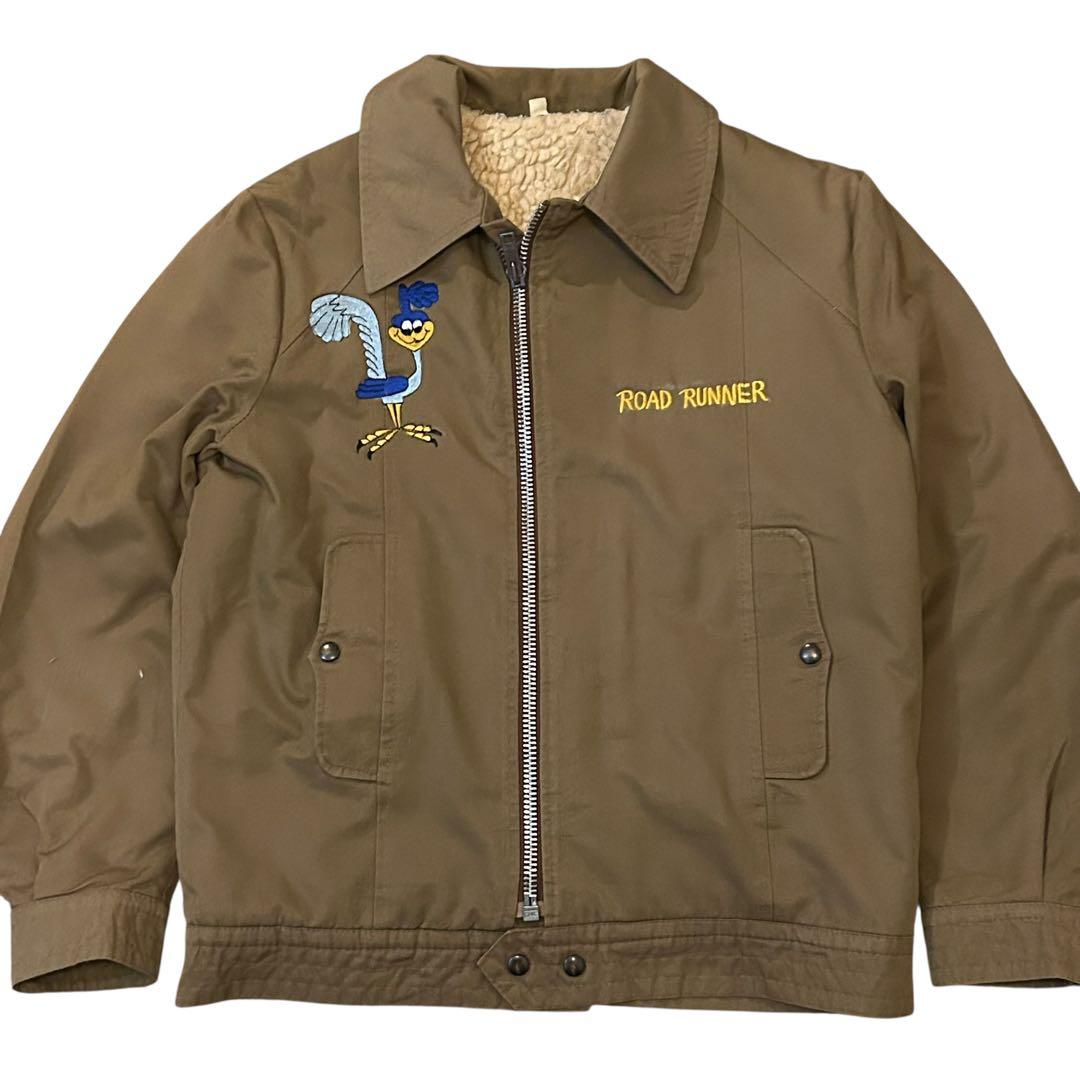 ロードランナー ボア ブルゾン スーベニア ベトジャン 刺繍 ミリタリー