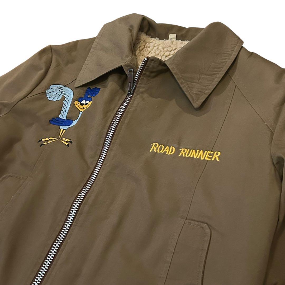 ロードランナー ボア ブルゾン スーベニア ベトジャン 刺繍 ミリタリー