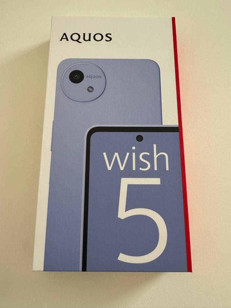 SHARP AQUOS wish5 SH-52F SIMフリー 　（未使用）