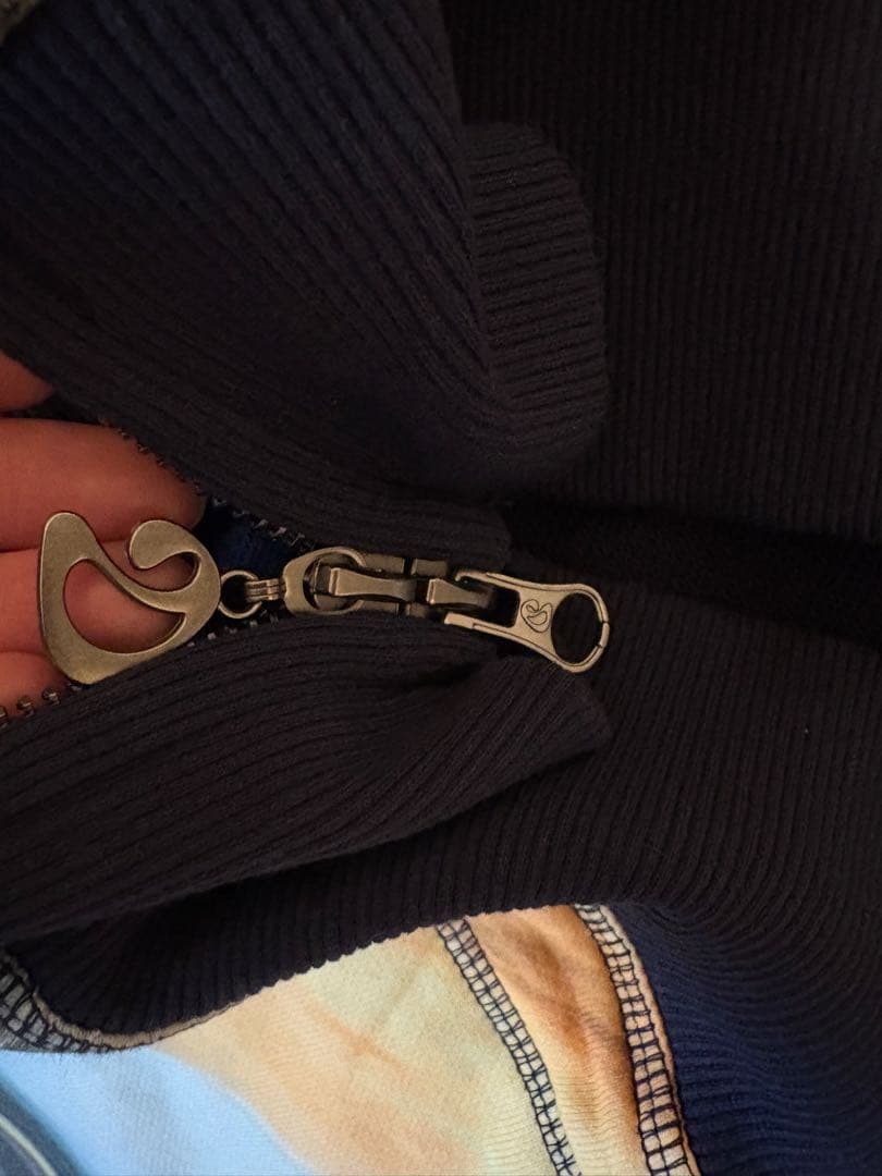 COYSEIDO Blytheプリント パーカー ネイビー