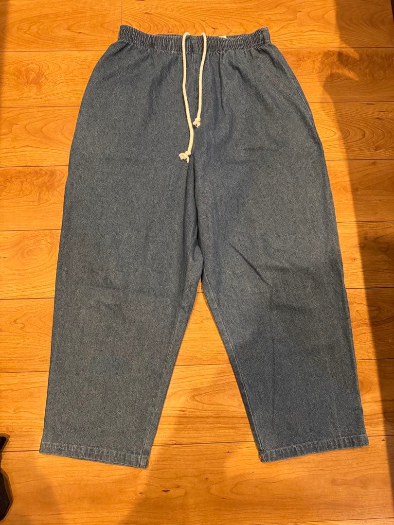 パンツ VOIRY SUNDAY PANTS DENIM [MID BLUE]