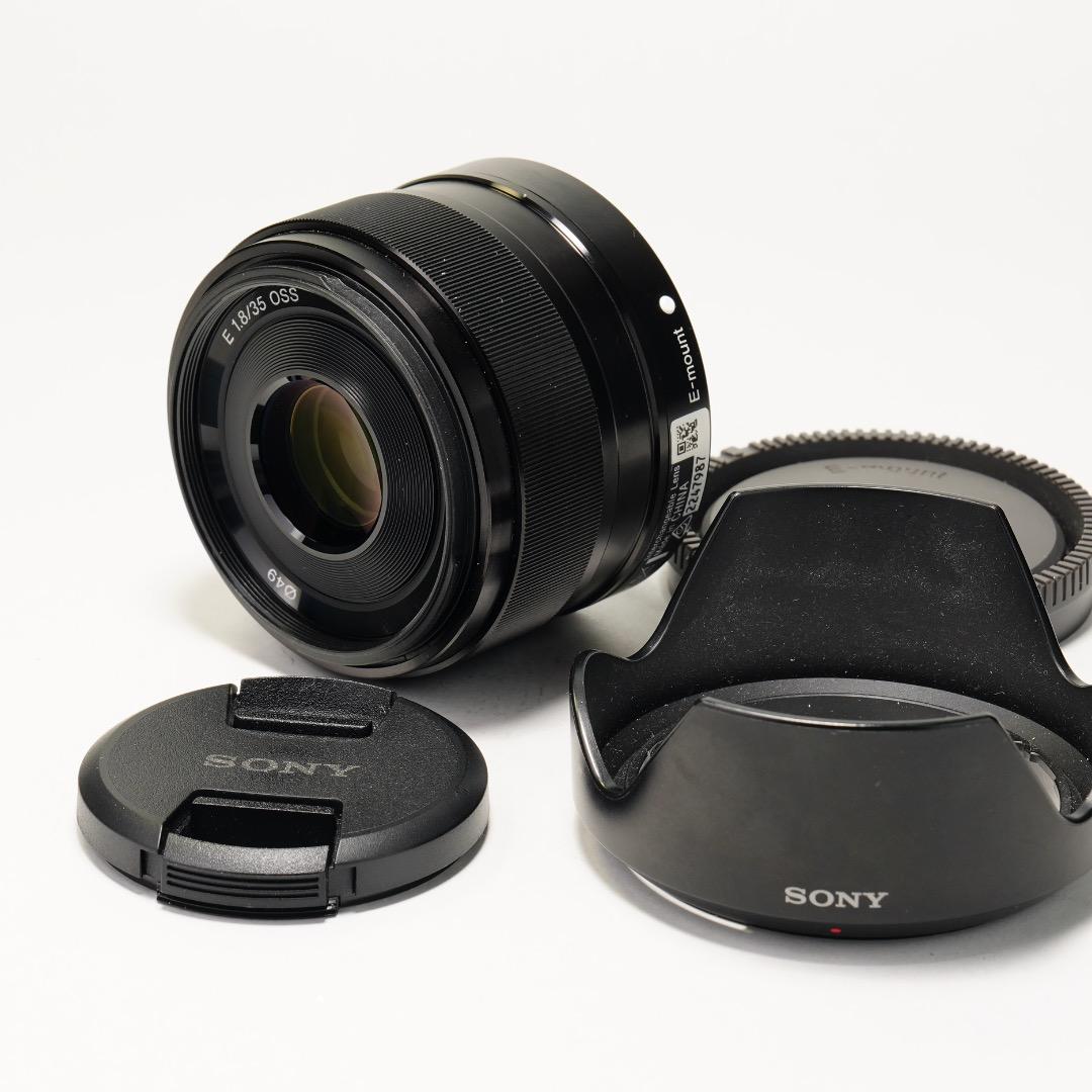 【極美品】動作◎ SONY E 35mm F1.8 OSS 単焦点 987