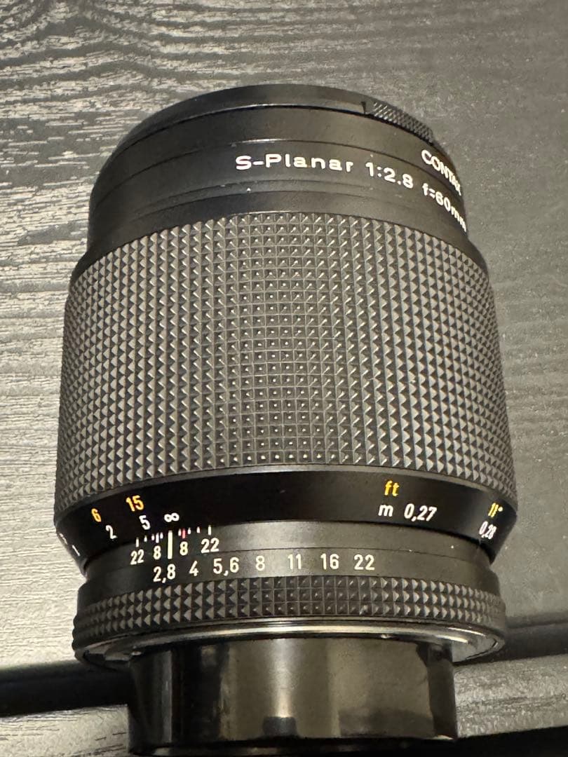 レンズ(単焦点) CONTAX Carl Zeiss S-Planar T* 60mm F2.8