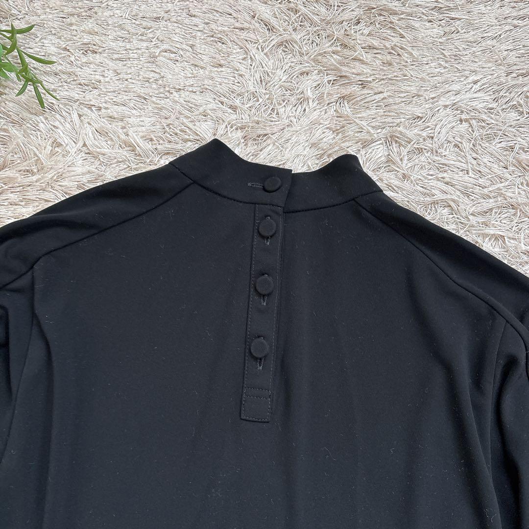 極美品✨TOKUKO 1er VOL 絵画 切り替え フレア チュニック アート