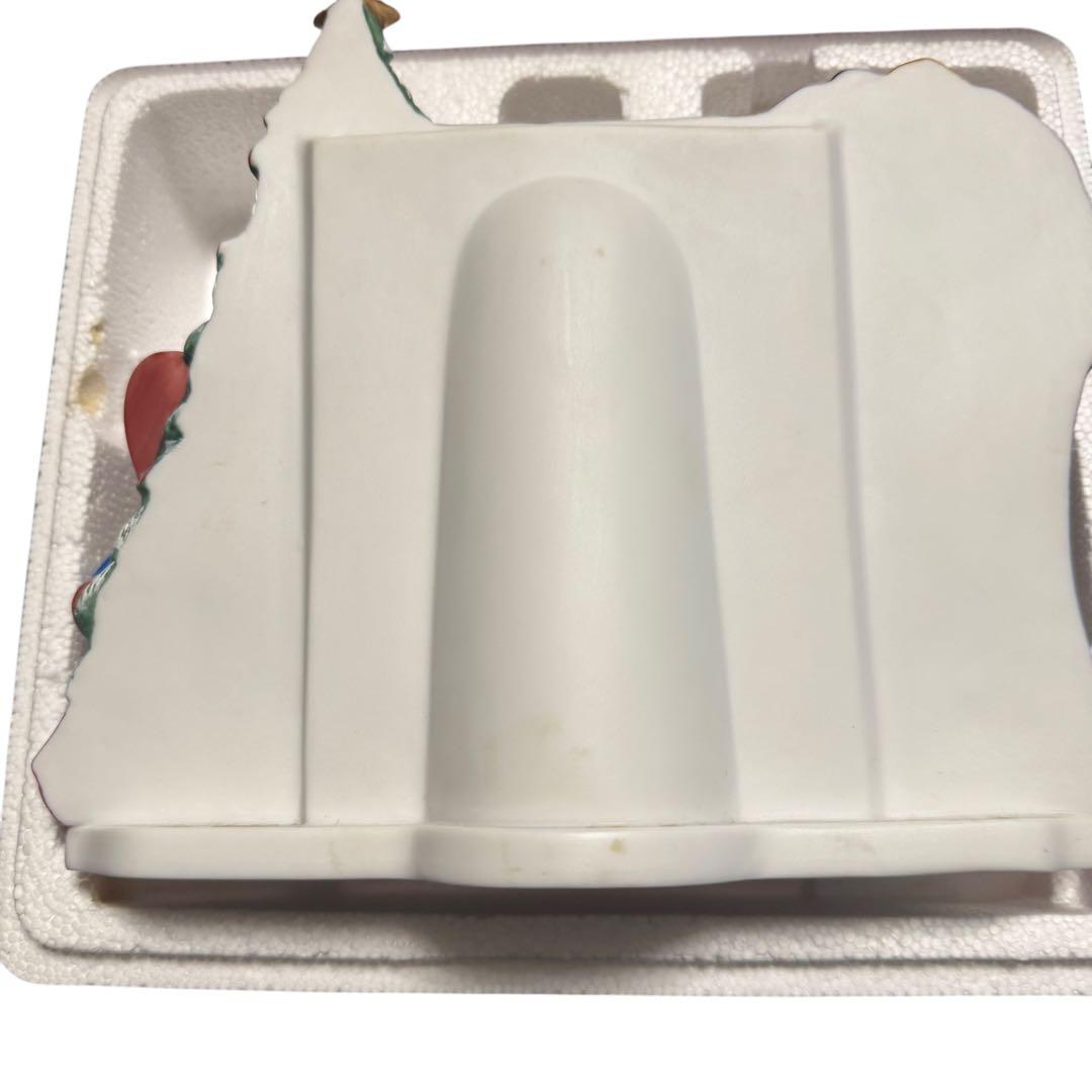 東京ディズニーランド クリスマスファンタジー 2006 美女と野獣 写真立て陶器