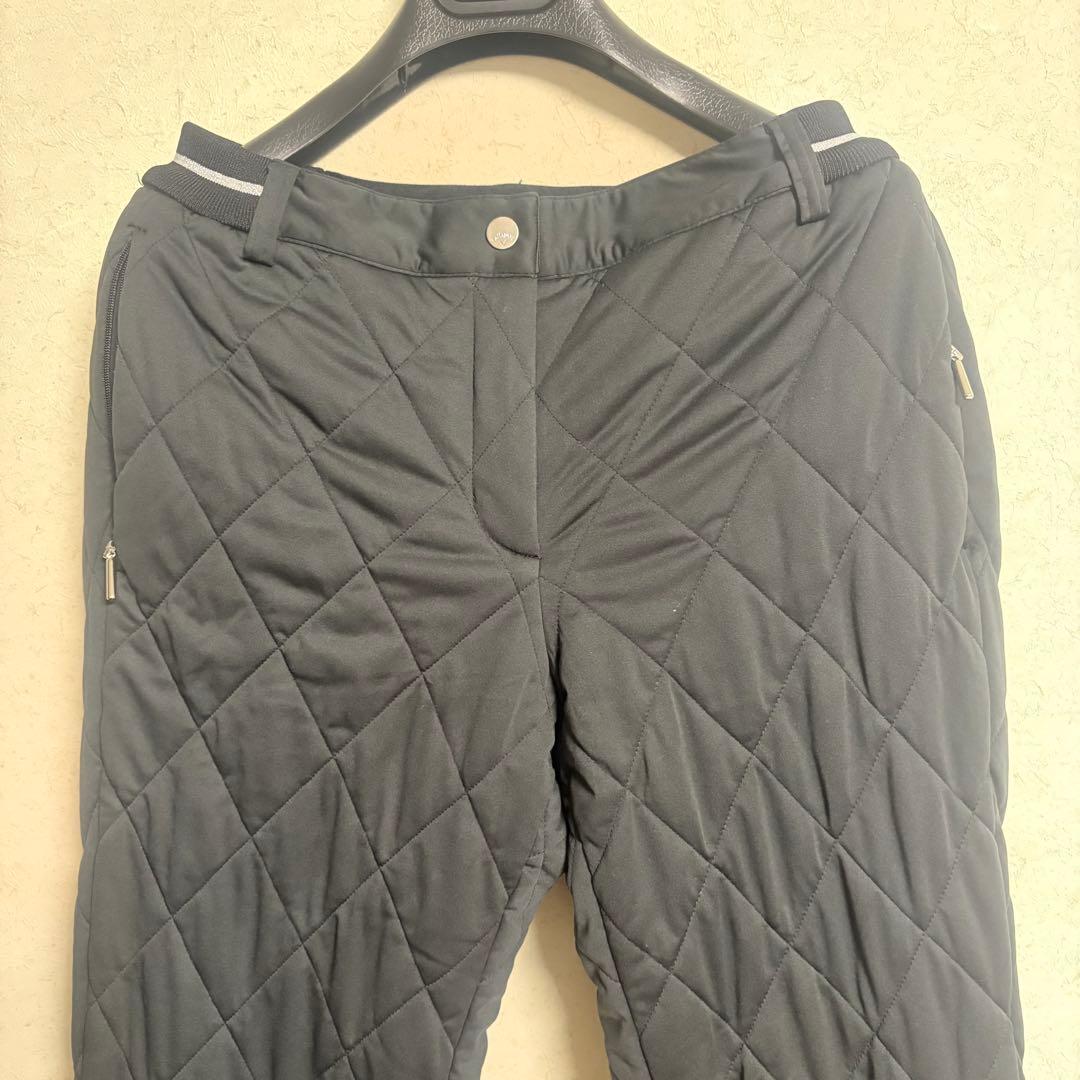 【極美品】キャロウェイcallaway パンツ 黒ブラック キルティング