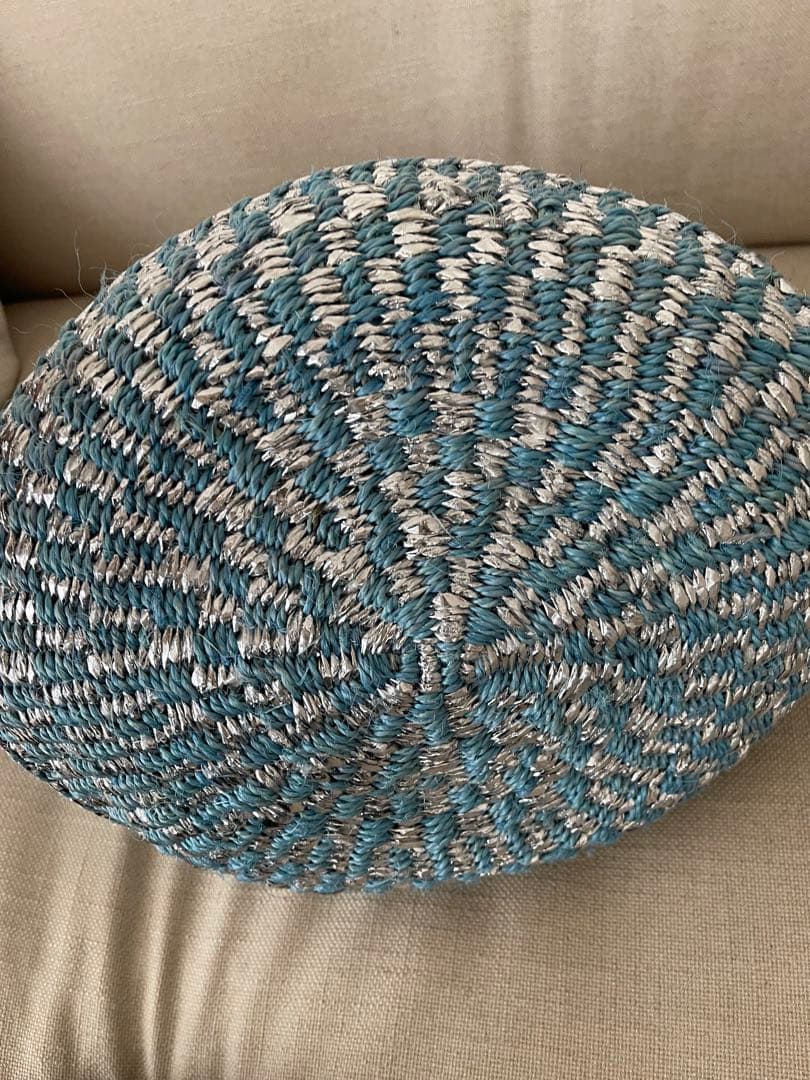 アーバンリサーチ　かぐれ　アフリカンスクエア　プラスチックサイザルバッグ