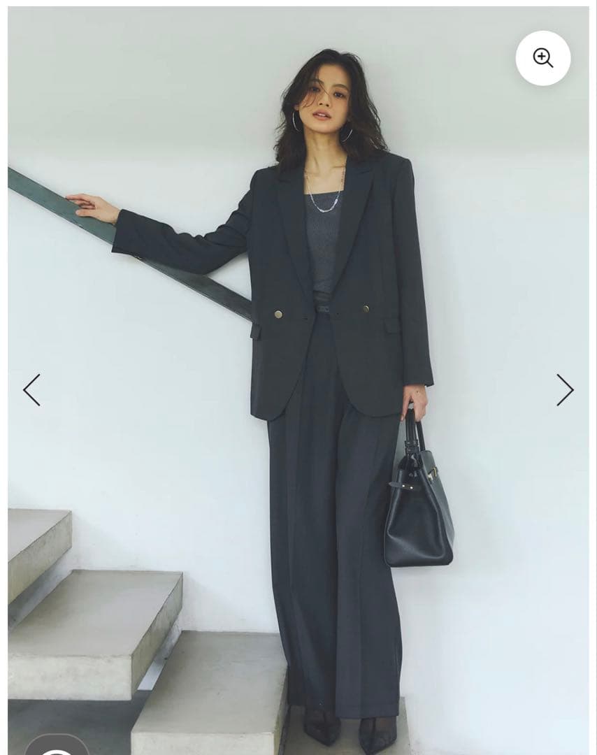 anuans ベーシックダブルジャケット GRAY サイズ1