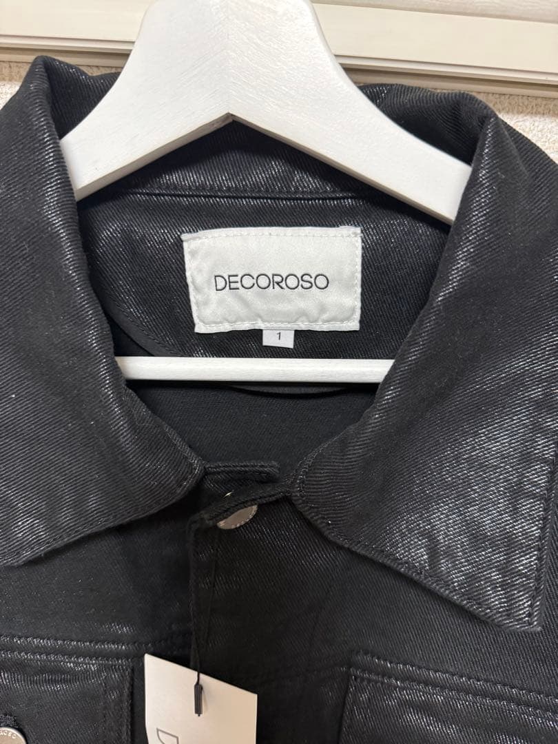 DECOROSO コーティングデニムジャケット 1