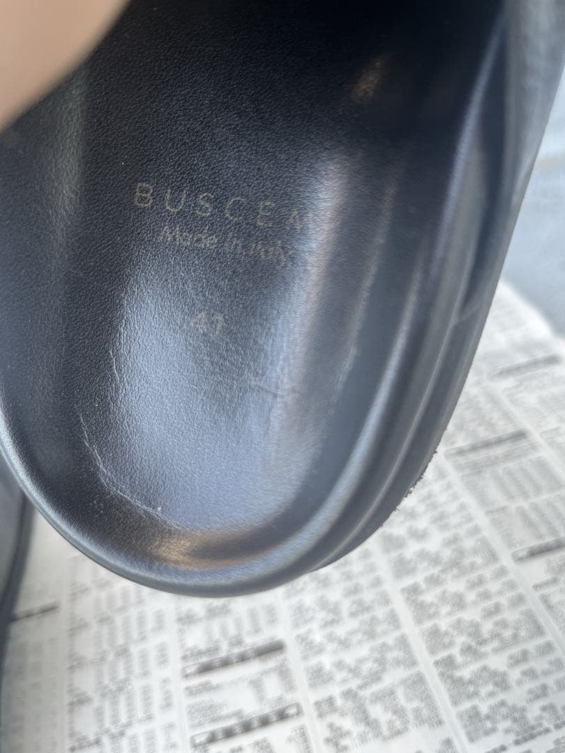 BUSCEMI☆ブシェミ☆サンダル☆クロッグ☆レザーシューズ☆メンズ☆サイズ41