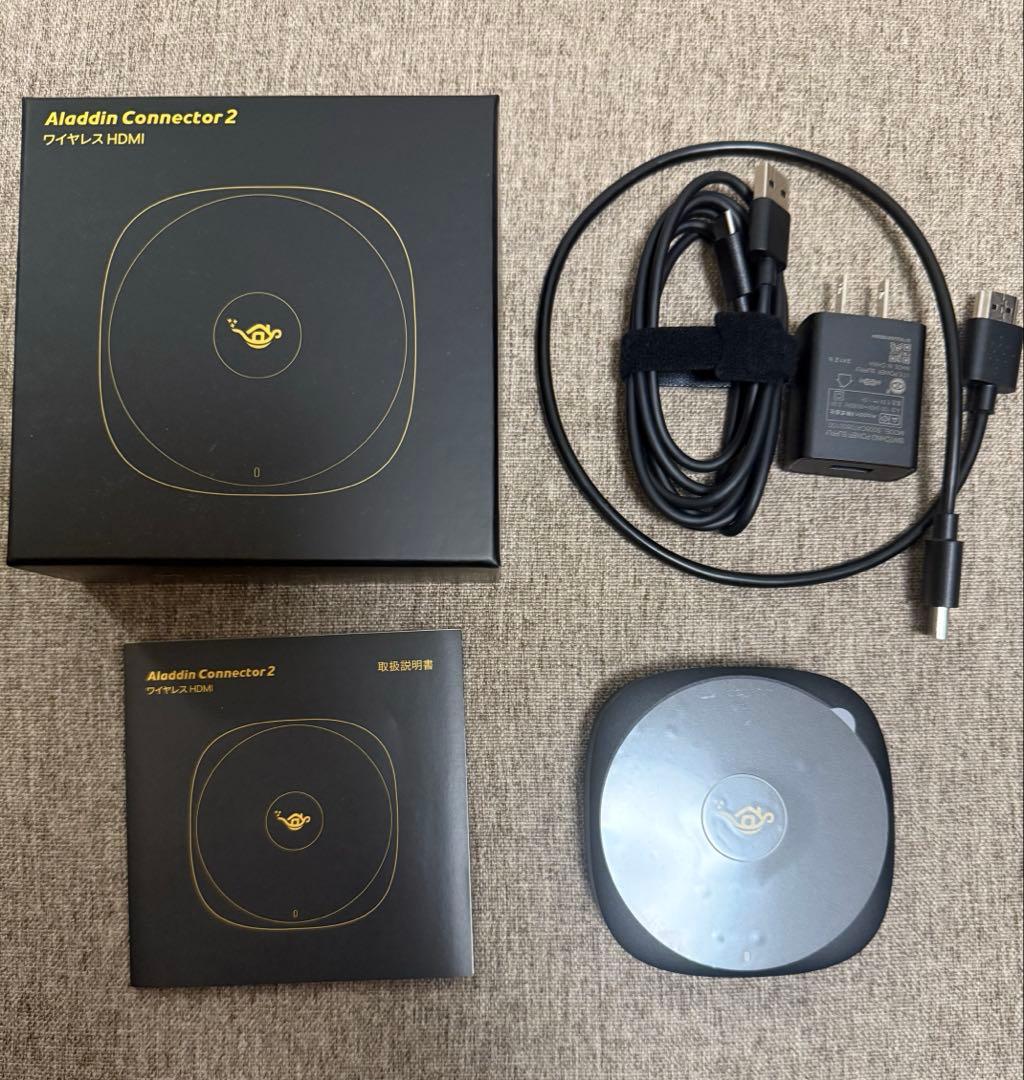 【美品】Aladdin Connector 2 ワイヤレスHDMI