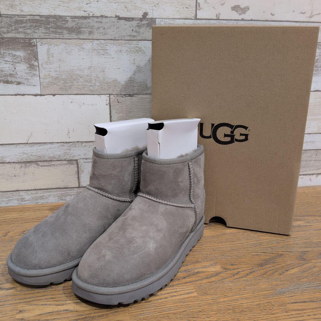 UGG W CLASSIC MINI II グレー 6