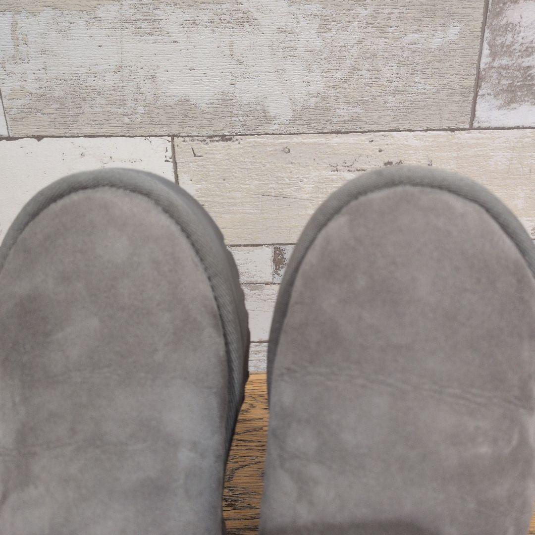 UGG W CLASSIC MINI II グレー 6