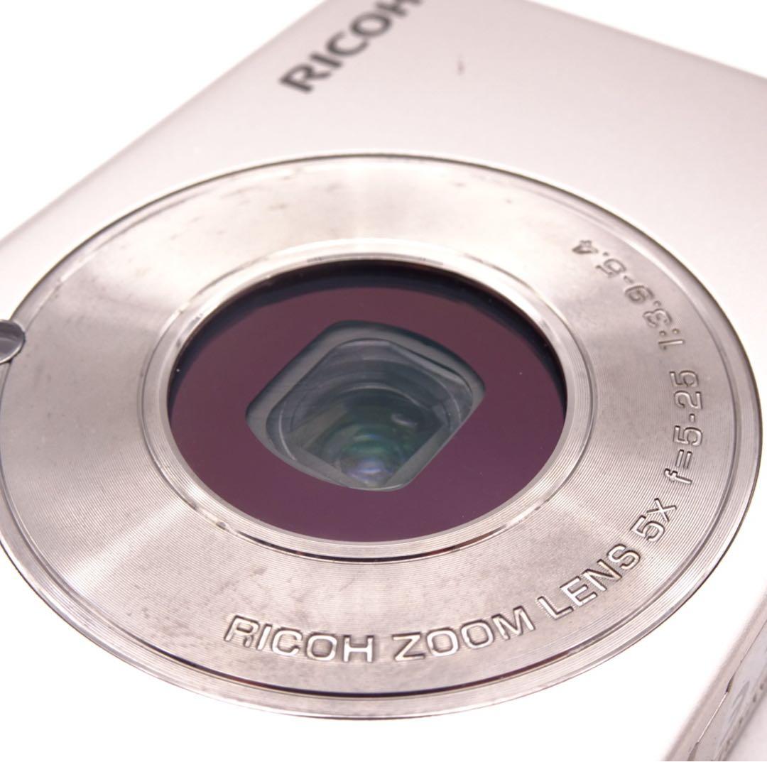 【動作確認済】 RICOH PX コンパクトデジタルカメラ シルバー