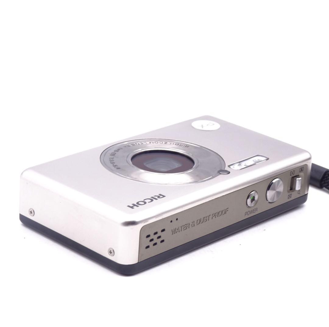 【動作確認済】 RICOH PX コンパクトデジタルカメラ シルバー