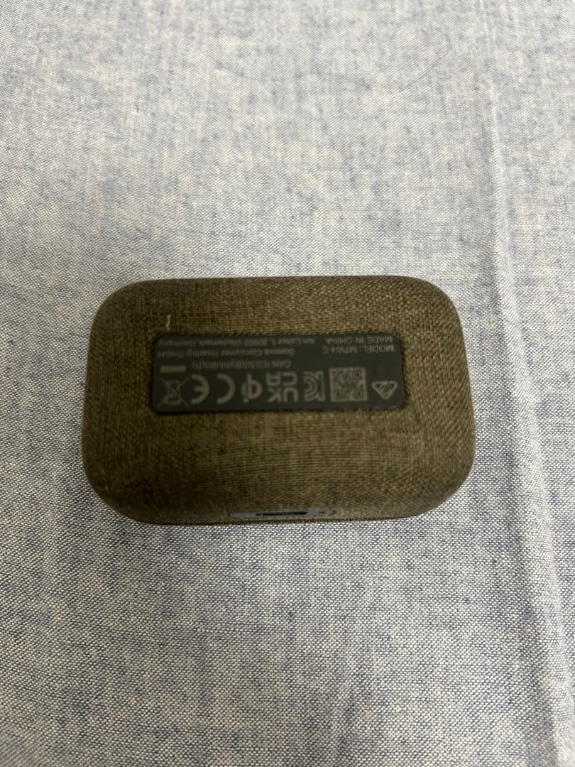 Sennheiser ワイヤレスイヤホン ブラック・ゴールド　MTW4C