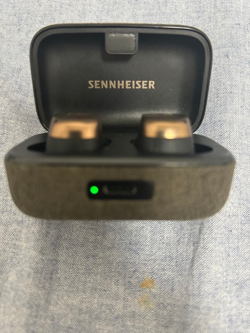Sennheiser ワイヤレスイヤホン ブラック・ゴールド　MTW4C