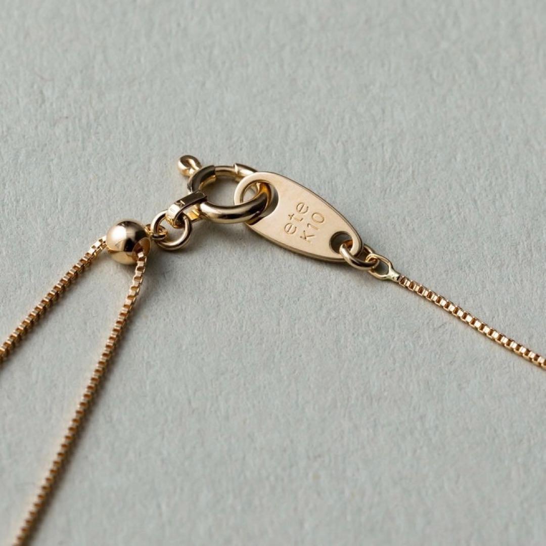 ete エテ K10YG ベネチアンチェーン ネックレス