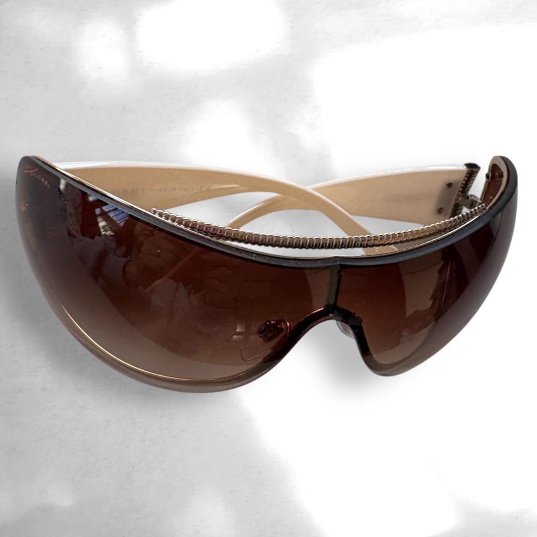 BVLGARI ブルガリ サングラス ブラウングラデーション ゴールド金属