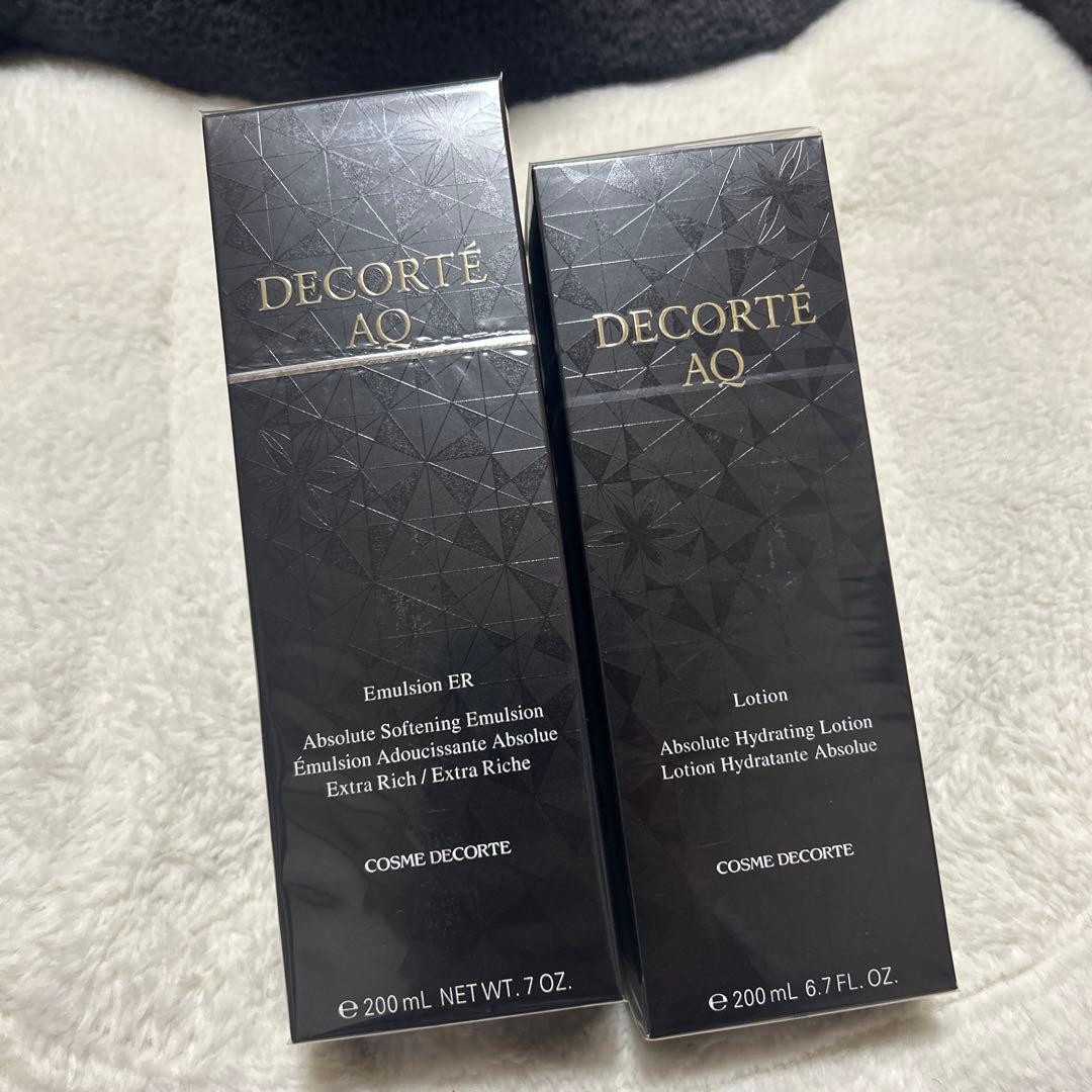 DECORTE AQ 化粧水、乳液セット エクストラリッチ