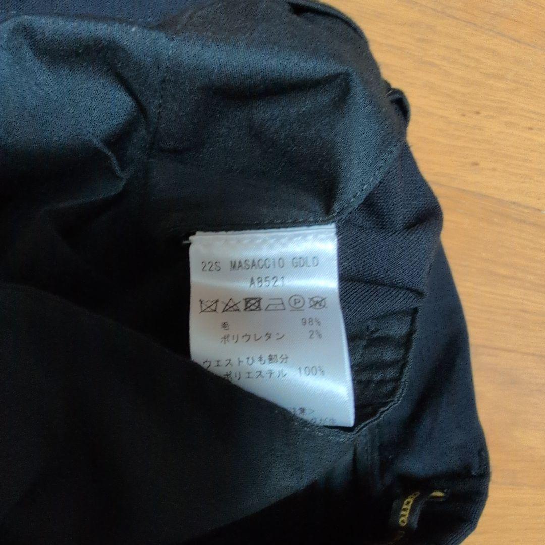 ジャブスアルキヴィオ マサッチョ ゴールド ジニョーネ社製通年ウール 44サイズ